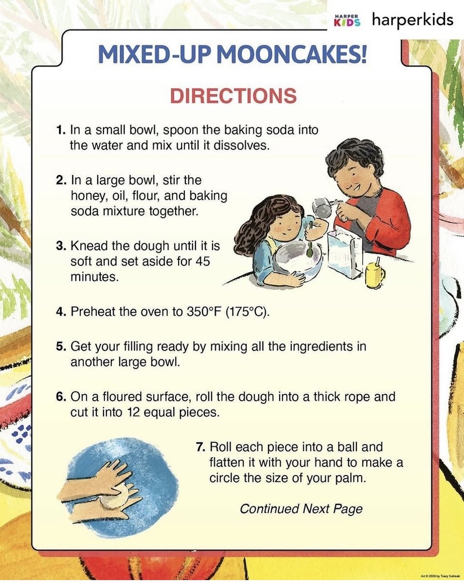 Mixed-Up Mooncakes recipe directions, steps 1-7