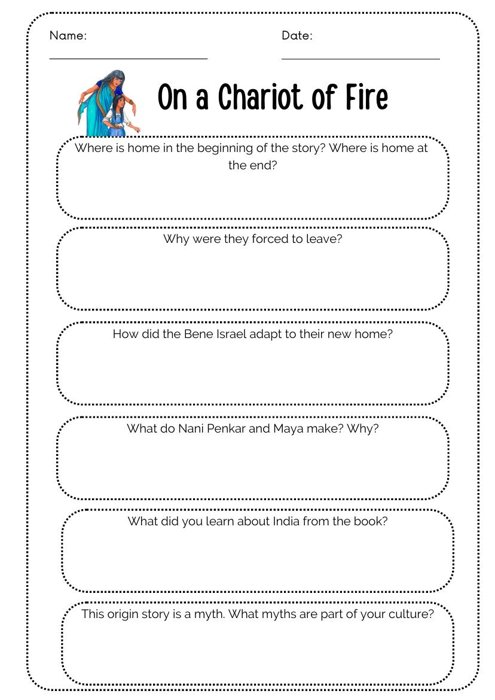 Reading Response Questions thumbnail