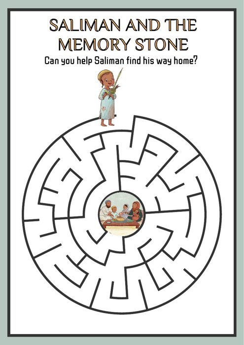 Help Saliman Find His Way Home (Maze) thumbnail